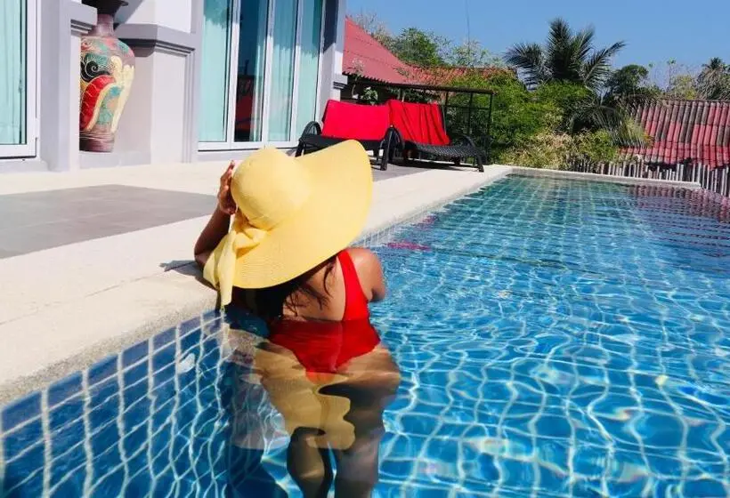 Huvila, 1 makuuhuone ja uima-allas, Koh Yao Noi Beach Resort