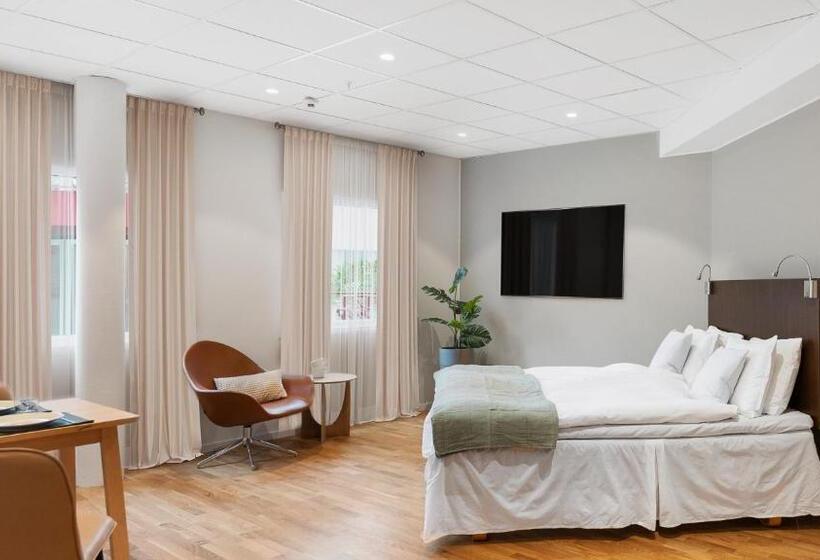 キングサイドベッドのスタンダードワンルーム, Stockholm Hotel Apartments Arlanda Xpo