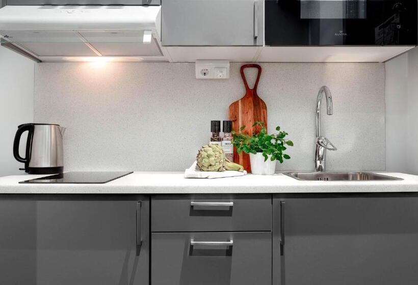 Estudio Estándar Cama King, Stockholm Hotel Apartments Arlanda Xpo