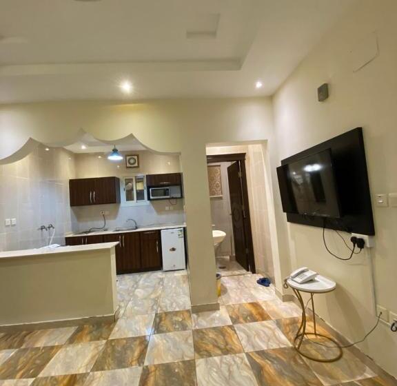 סוויטת 2 חדרי שינה, زهرة الربيع للشقق المخدومة Zahrat Alrabie