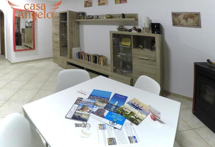 غرفة عائلية مطلّة علي البحر, Casa Angelo B&b