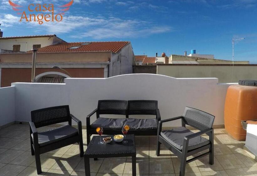 غرفة عائلية مطلّة علي البحر, Casa Angelo B&b