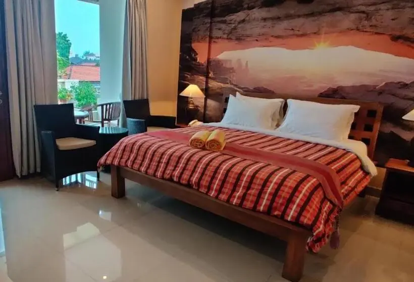 اتاق لوکس با بالکن, Su S Cottages Legian