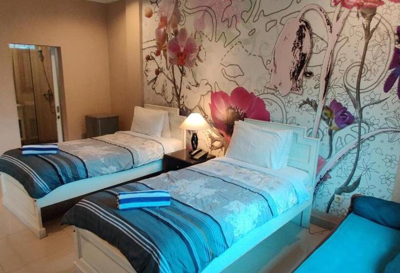 غرفة عائلية, Su S Cottages Legian