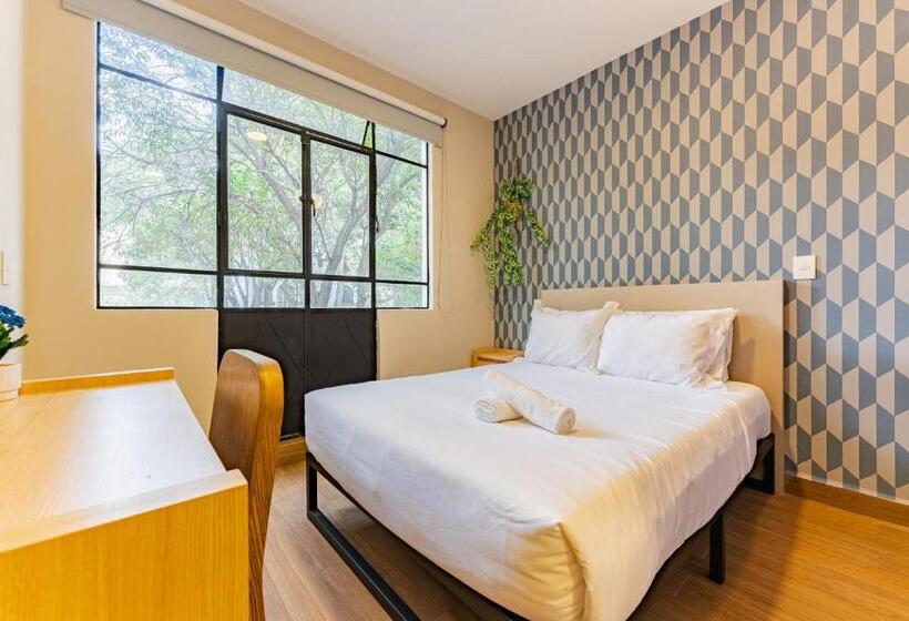 Quarto Estandar com Sacada, Casa Danubio Reforma By Vh