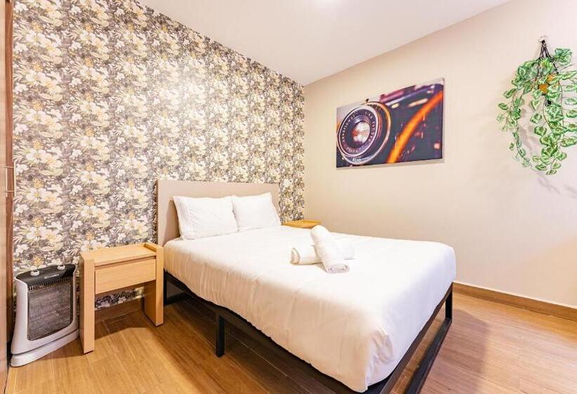 Quarto Estandar com Terraço, Casa Danubio Reforma By Vh