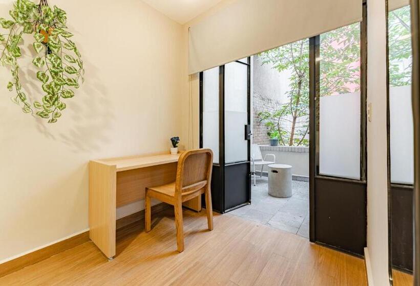 اتاق استاندارد با تراس, Casa Danubio Reforma By Vh