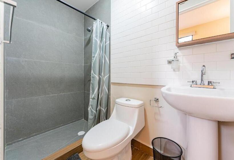 اتاق استاندارد یک تخته با بالکن, Casa Danubio Reforma By Vh