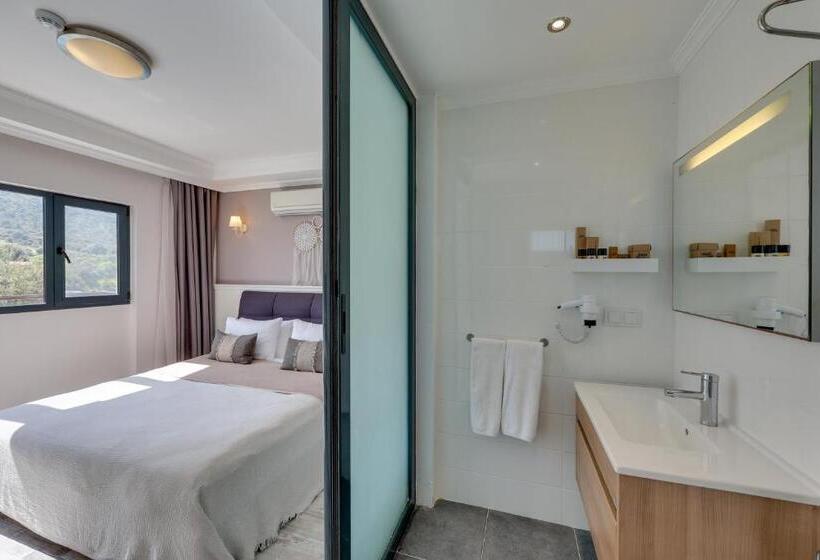 חדר סטנדרט נוף לבריכה, Suess Alaçatı