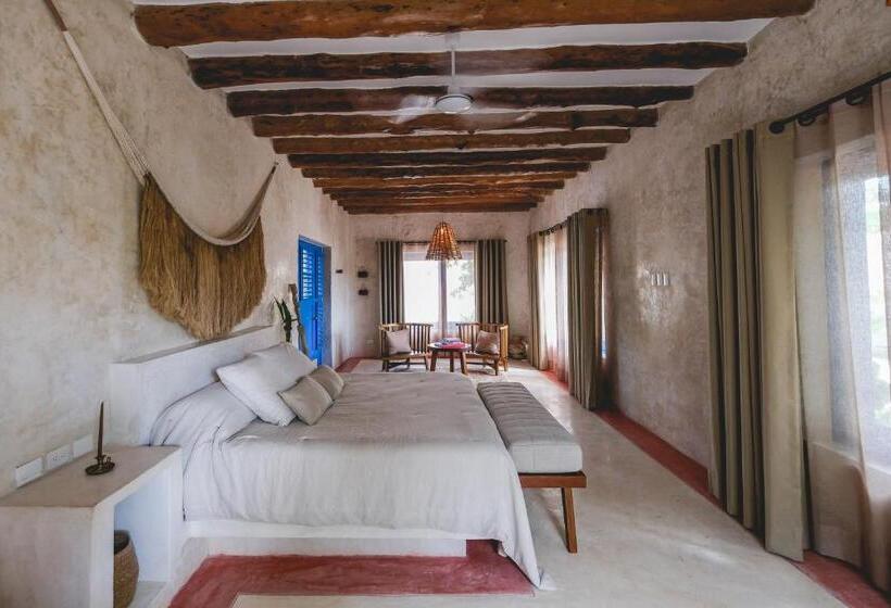 ویلای یک اتاق خوابه با استخر شنا, Wakax Hacienda  Cenote & Boutique