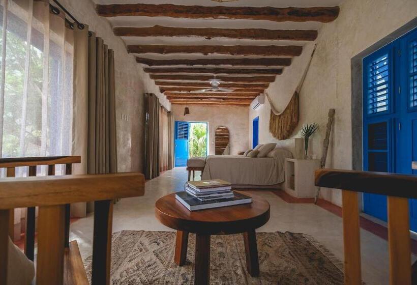 ویلای یک اتاق خوابه با استخر شنا, Wakax Hacienda  Cenote & Boutique
