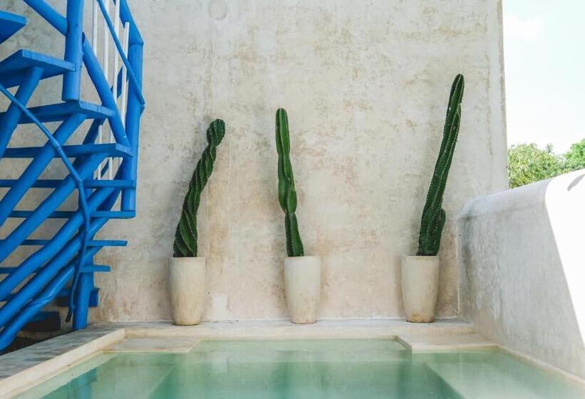 ویلای یک اتاق خوابه با استخر شنا, Wakax Hacienda  Cenote & Boutique