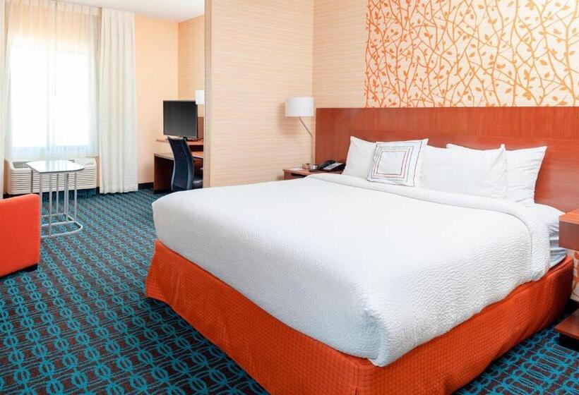 キングサイドベッドのスタンダードワンルーム, Fairfield Inn & Suites By Marriott Alamosa