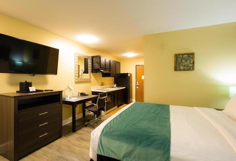 身障者適用スタンダードルーム, Hawthorn Extended Stay By Wyndham Saint Robert