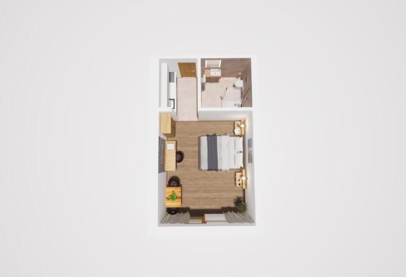 Апартаменты 1 Спальня, Monte Vita Tirol   Apartments