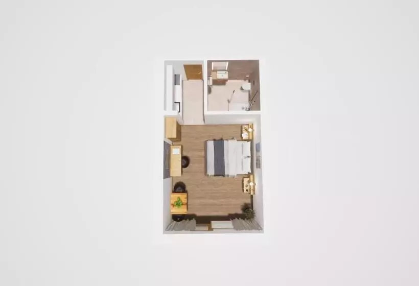 １ベッドルームアパートメント, Monte Vita Tirol   Apartments
