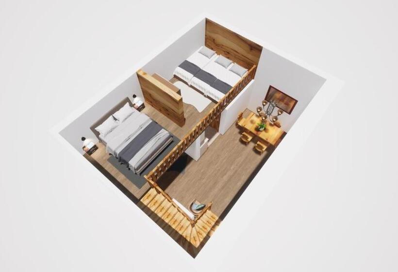 １ベッドルームドゥプレックスアパートメント, Monte Vita Tirol   Apartments