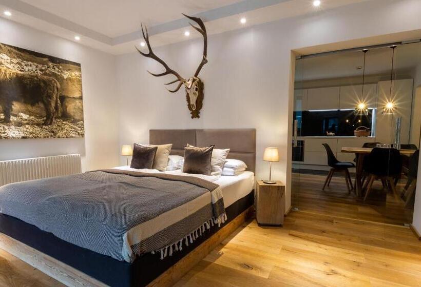 テラス付き１ベッドルームアパートメント, Monte Vita Tirol   Apartments