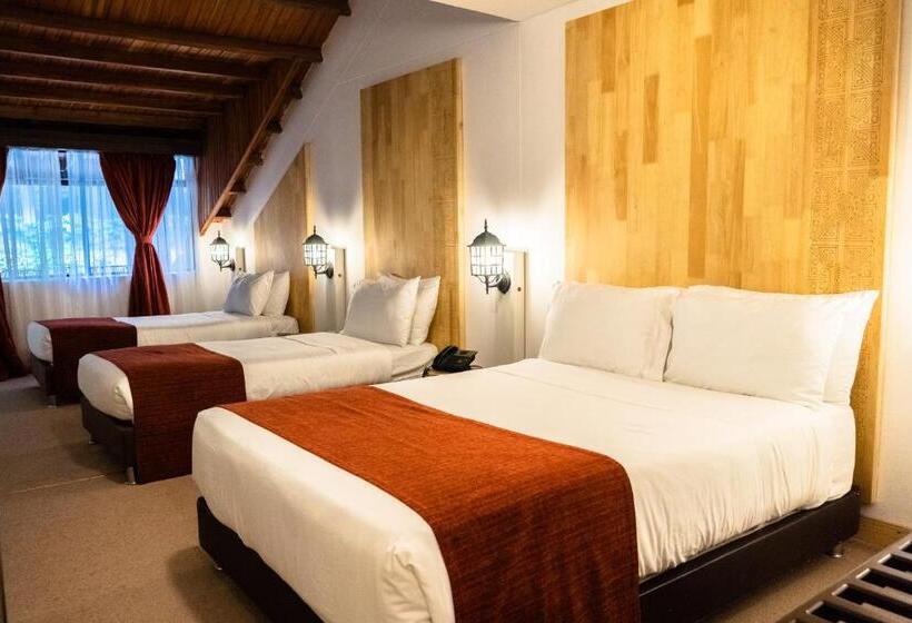 스탠다드 트리플 발코니 룸, Termales Santa Rosa De Cabal