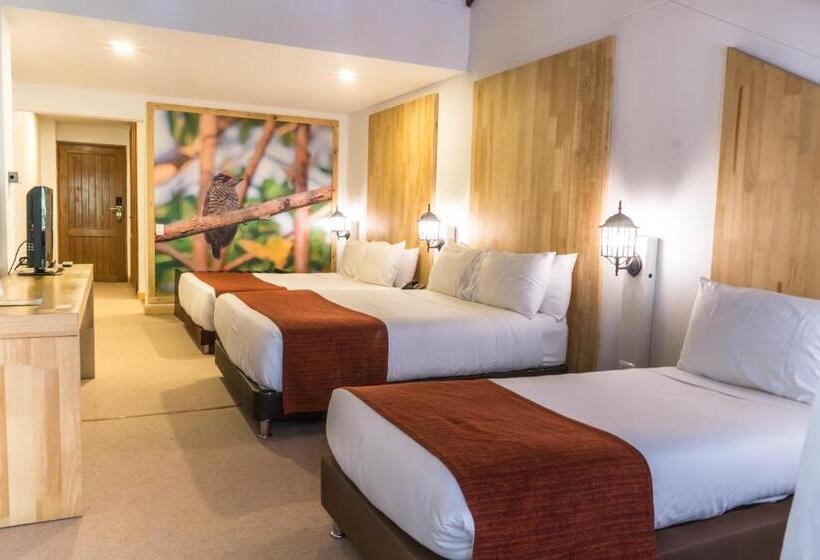 Quarto Triplo Estandar com Sacada, Termales Santa Rosa De Cabal