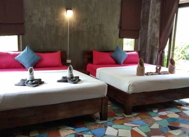 غرفة عائلية, Maehaad Garden Inn