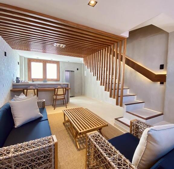 キングサイズベッドのスタンダードルーム, Maré Loft Praia