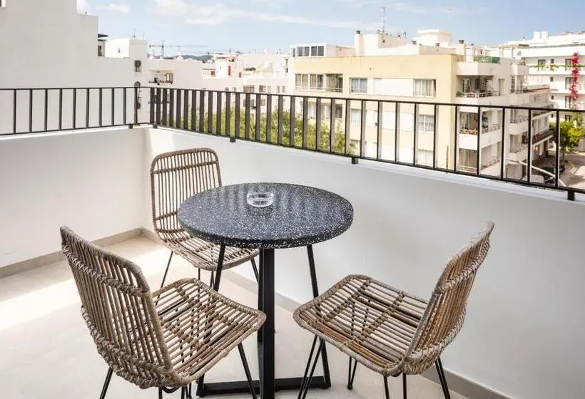バルコニー付き１ベッドルームアパートメント, Aparthotel Casita Blanca   Adults Only 3sup