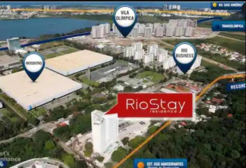 سوییت با چشم‌انداز استخر, Rio Stay Apartamento