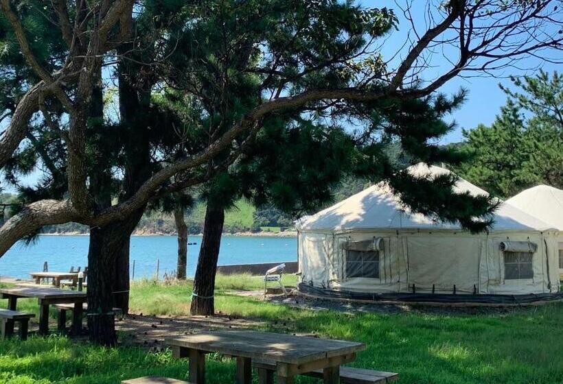 غرفة قياسية رباعية, 直島町ふるさと海の家 つつじ荘 Seaside Park Stay Tsutsujiso