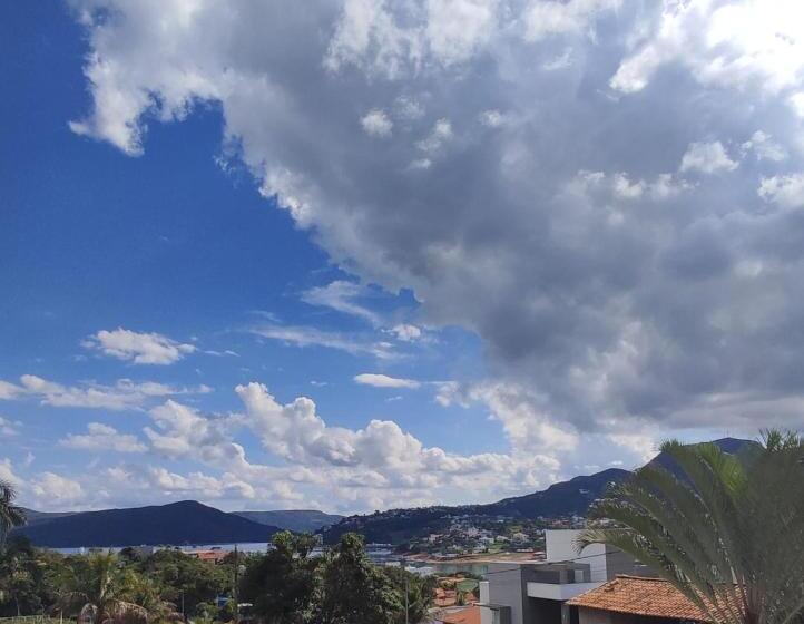 غرفة قياسية ثلاثية مزودة بشرفة, Pousada Vale Do Sol Capitólio