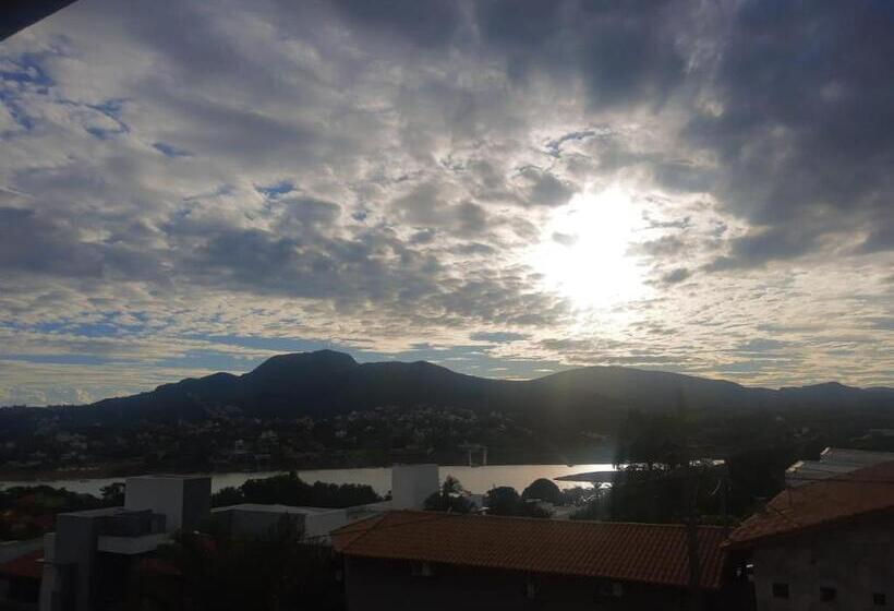 غرفة قياسية ثلاثية مزودة بشرفة, Pousada Vale Do Sol Capitólio