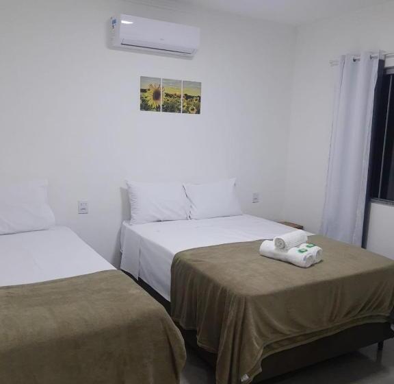 غرفة قياسية ثلاثية, Pousada Vale Do Sol Capitólio