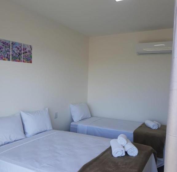 غرفة قياسية ثلاثية, Pousada Vale Do Sol Capitólio