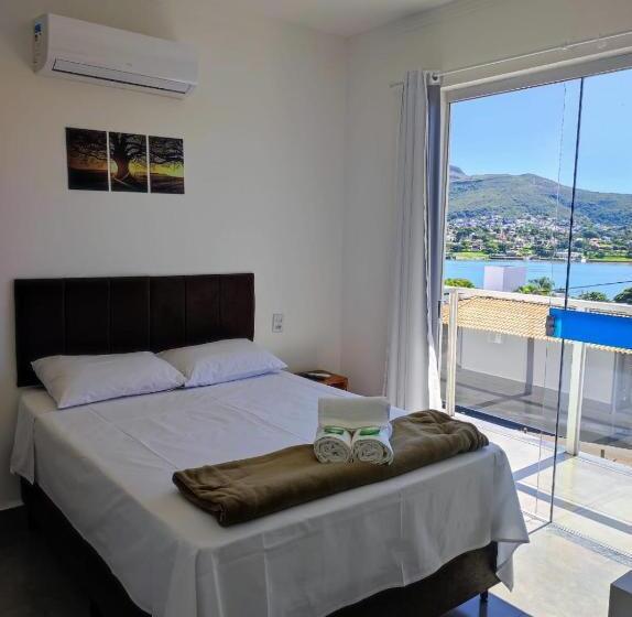 غرفة قياسية مزوَّدة بشُرفة, Pousada Vale Do Sol Capitólio