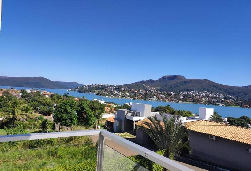 غرفة قياسية رباعية مزودة بشُرفة, Pousada Vale Do Sol Capitólio