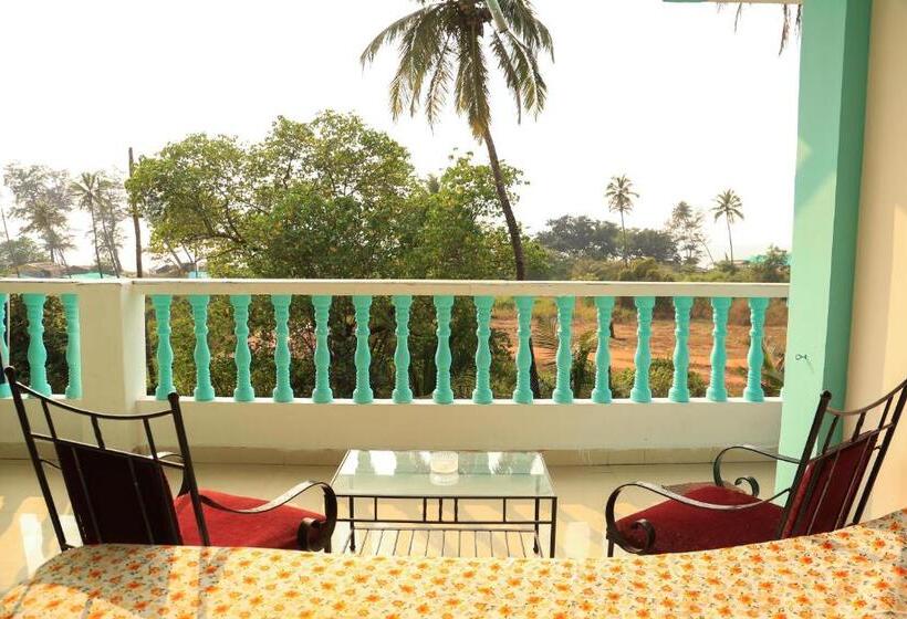 テラス付きスタンダードワンルーム, Dreamcatcher House & Hostel At Arambol Beach