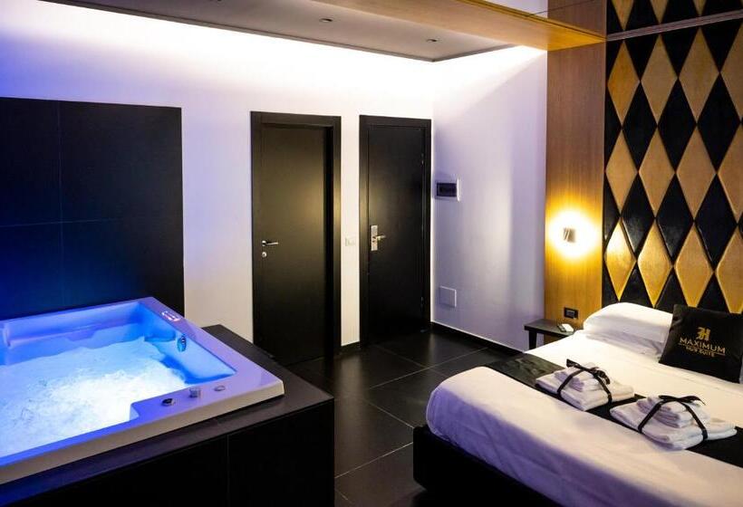 اتاق استاندارد با تخت بزرگ, Maximum Hub Suite&spa