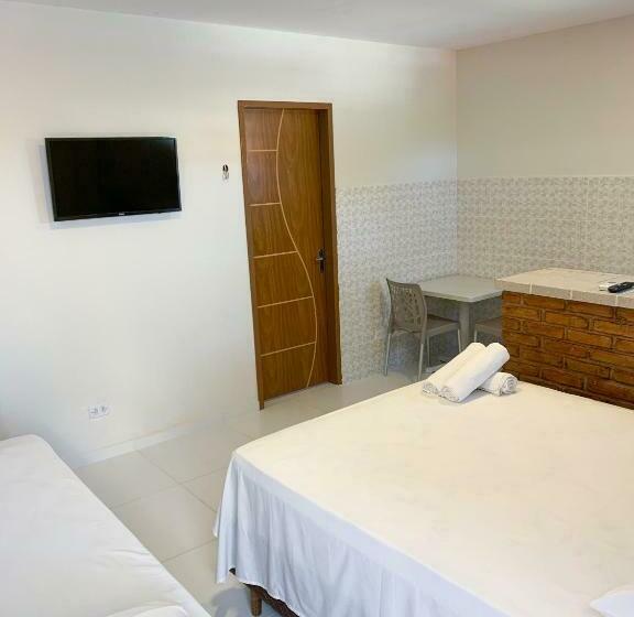 דירה בת חדר שינה 1 עם מרפסת, Pousada Iapôi