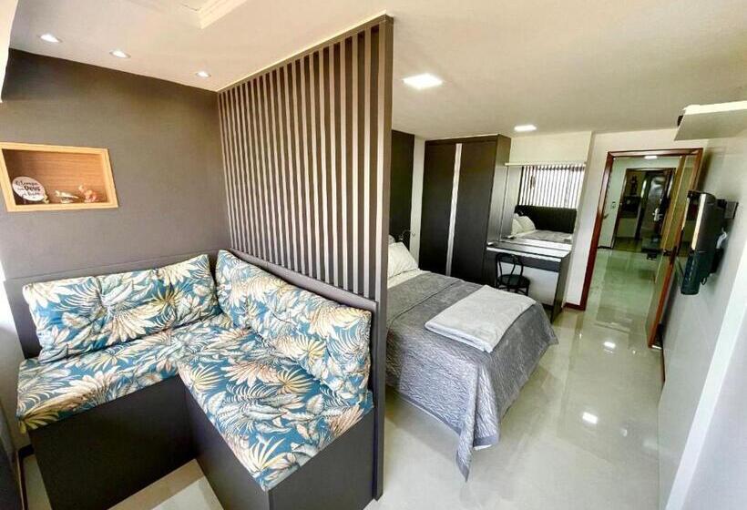 דירת חדר נוף לים, Incrivel Flat106 Passargada Vista P Mar