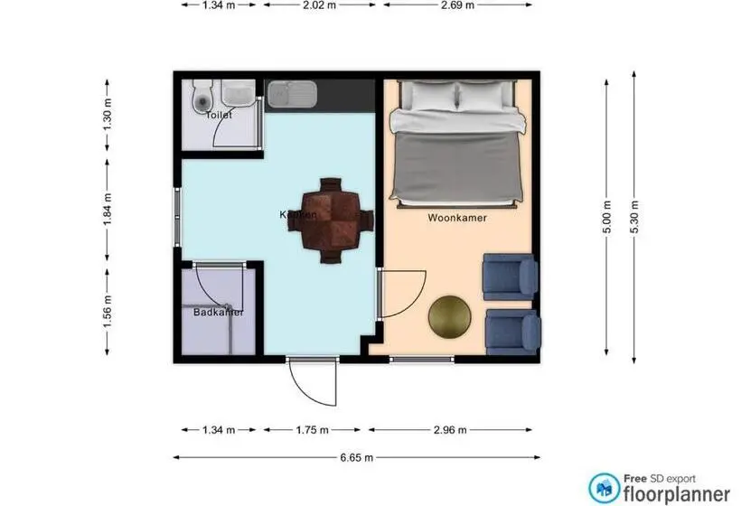 スタンダードスタジオ, Molltaler Appartements En B&b