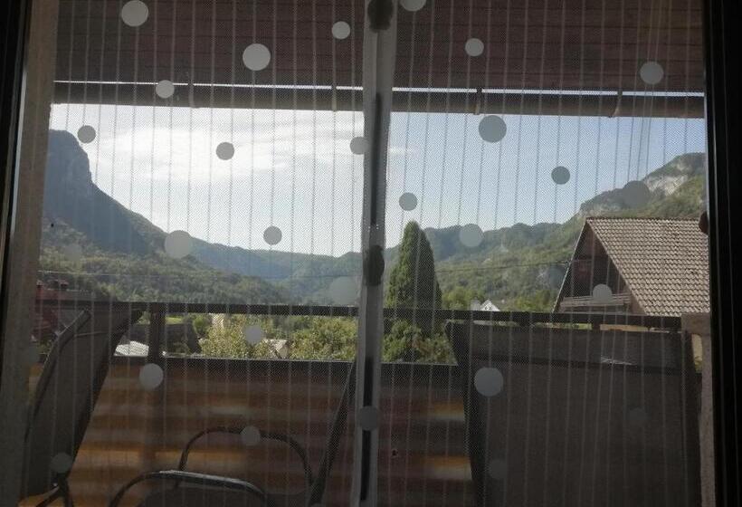 اتاق خانوادگی با چشمانداز کوه, Room Panorama