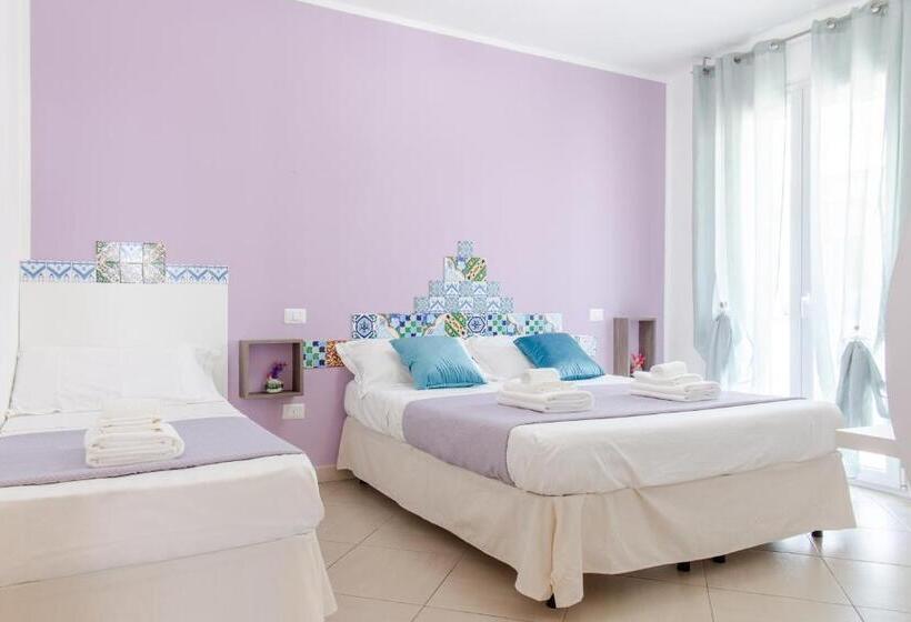 اتاق استاندارد سه تخته با بالکن, Sterlizia Rooms