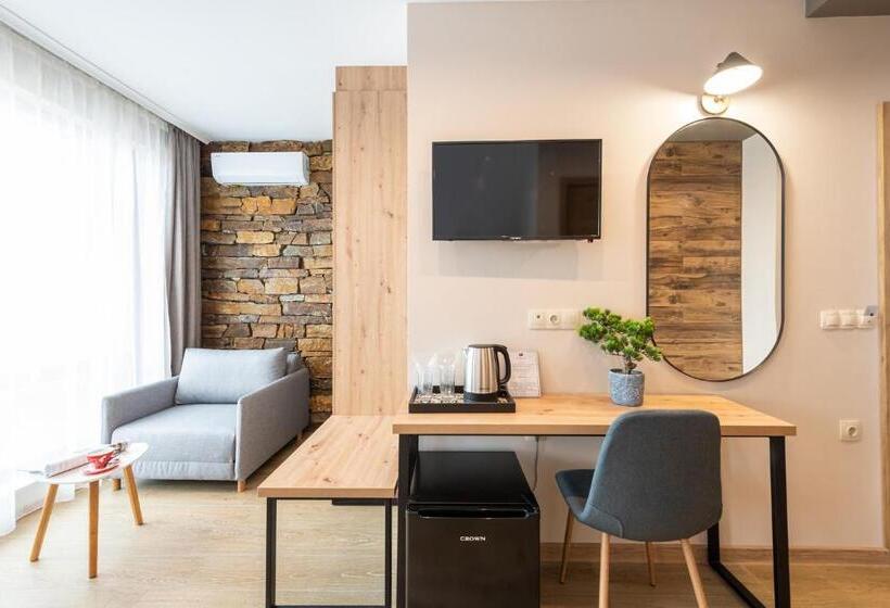 海の見える１ベッドルームアパートメント, хотел камъните