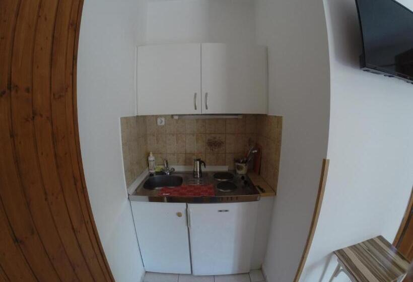 침실 1개 가든 전망 아파트, Vicze Apartmanház