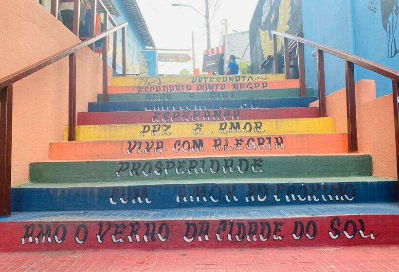 غرفة سوبيريور ثلاثية مطلّة علي البحر, Suítes Natal Plaza 4 Estrelas   Vista Mar   Ponta Negra