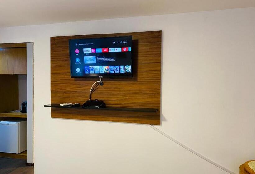 غرفة سوبيريور ثلاثية مطلّة علي البحر, Suítes Natal Plaza 4 Estrelas   Vista Mar   Ponta Negra