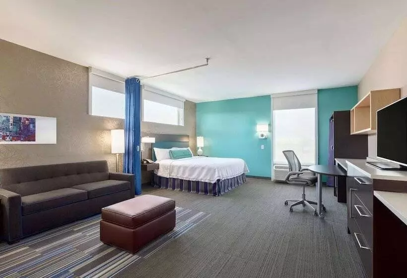 キングサイドベッドのスタンダードワンルーム, Home2 Suites By Hilton Florence, Sc