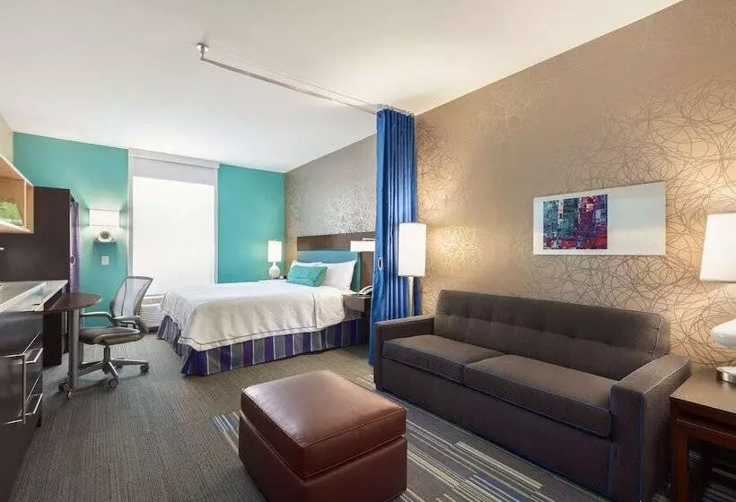 キングサイドベッドのスタンダードワンルーム, Home2 Suites By Hilton Florence, Sc