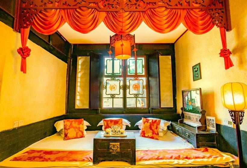 Трехместный Номер Deluxe, Pingyao Ji Family Courtyard Inn