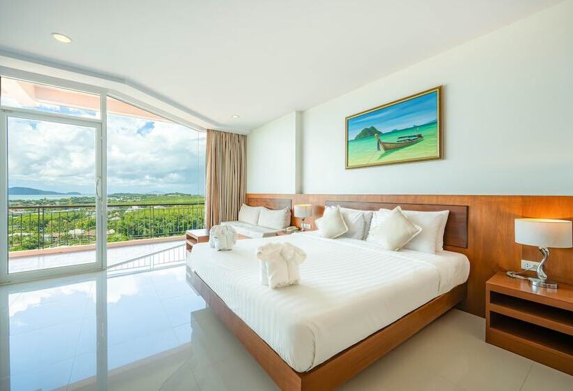 디럭스 룸 바다 전망, The View Rawada Phuket